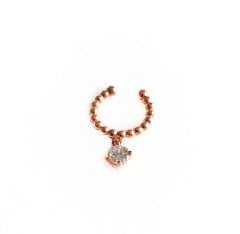 Tktaş Gümüş Kıkırdak Küpe