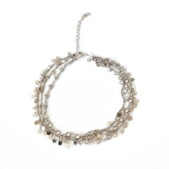 Pullu Gümüş Halhal