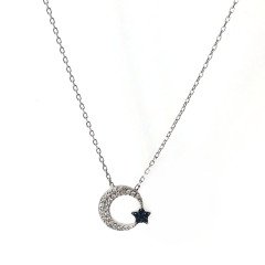 Ayyıldız Gümüş Kolye