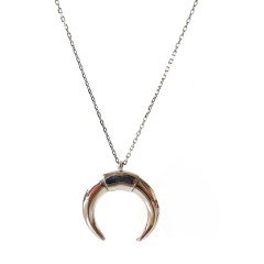 Gümüş Hilal Kolye