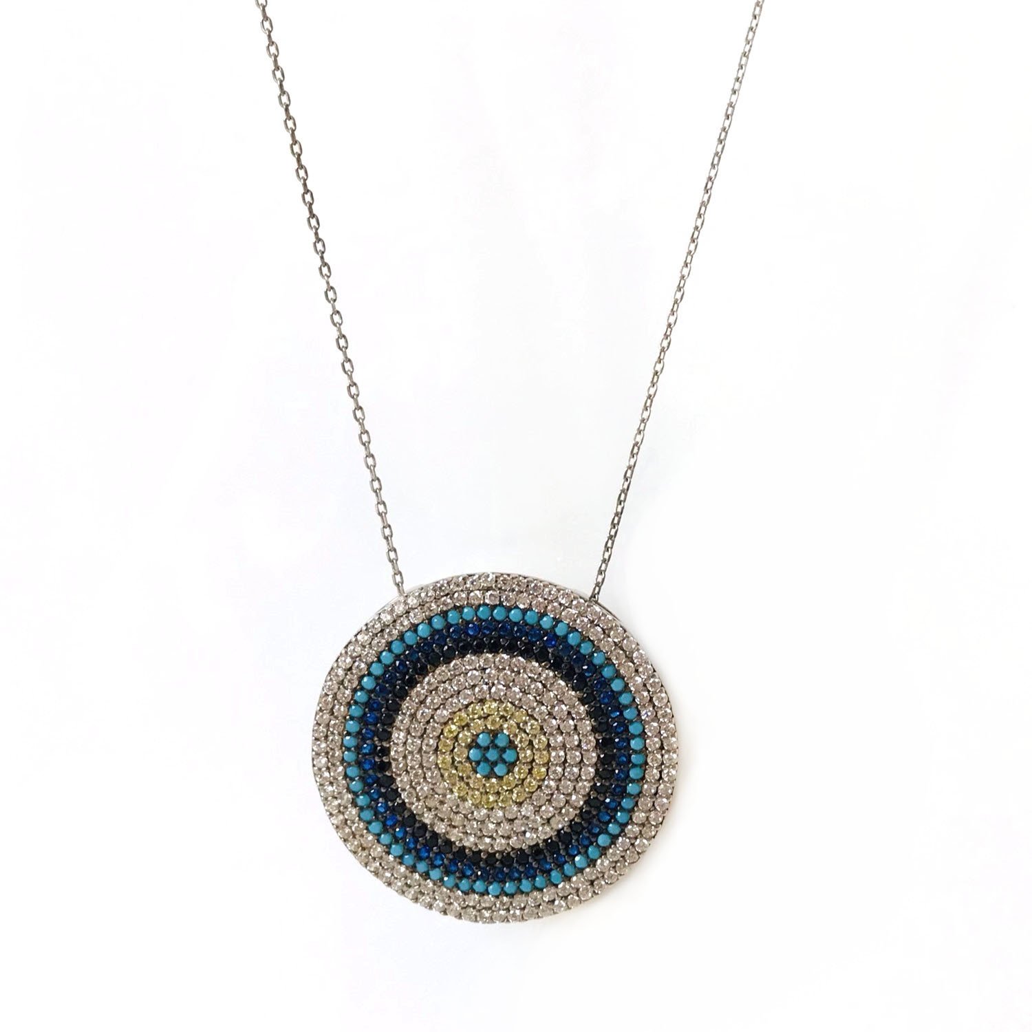 Madalyon Gümüş Kolye