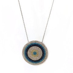 Madalyon Gümüş Kolye