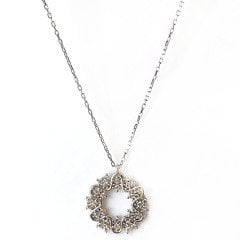 Taşlı Gümüş Kolye