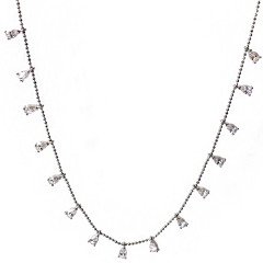 Damla Taşlı Gümüş Kolye