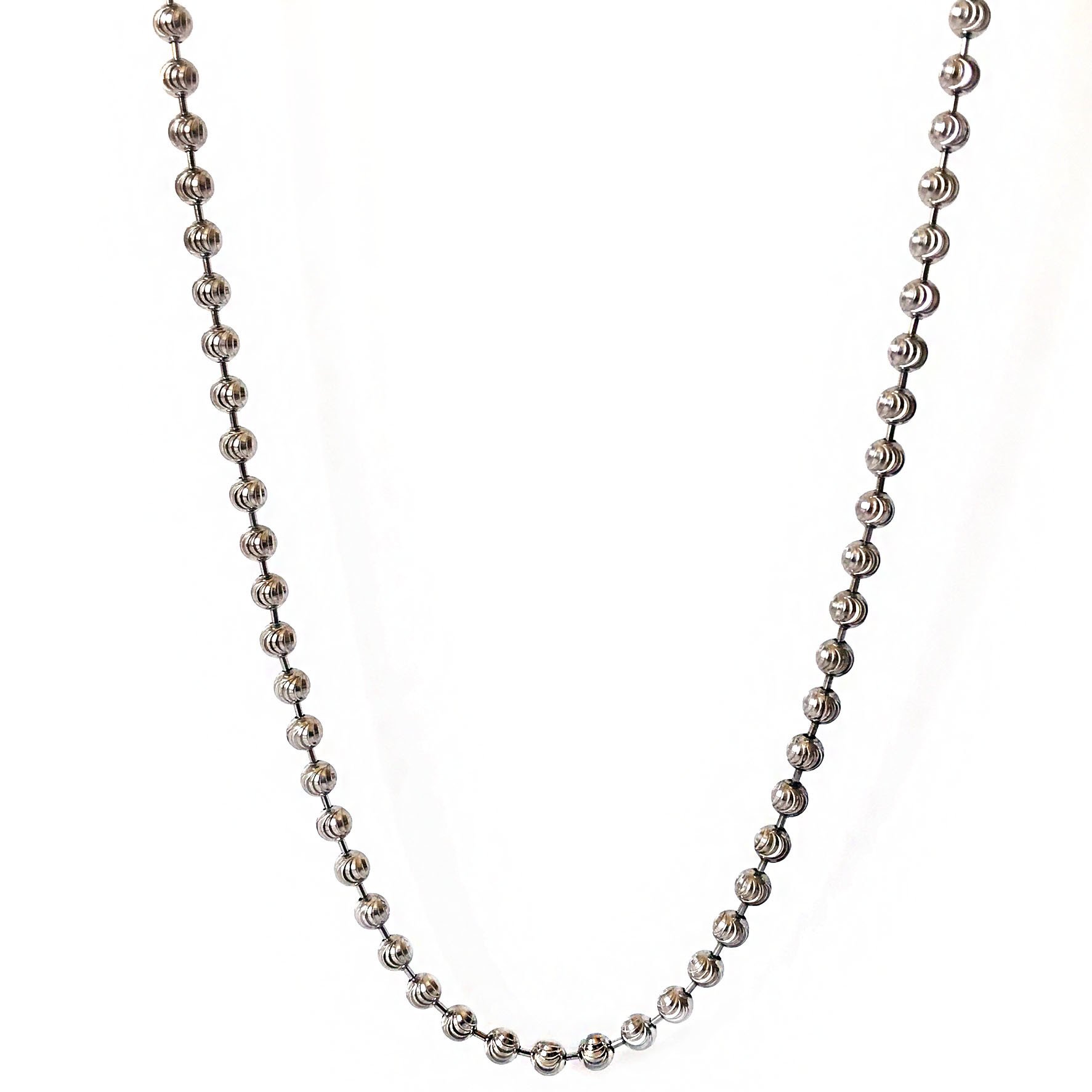 Toplu Uzun Gümüş Kolye