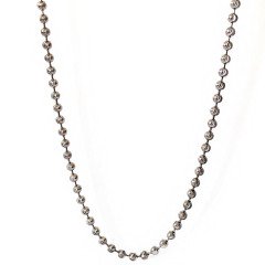 Toplu Uzun Gümüş Kolye