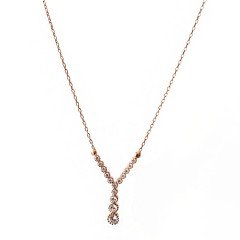 Taşlı Gümüş Kolye