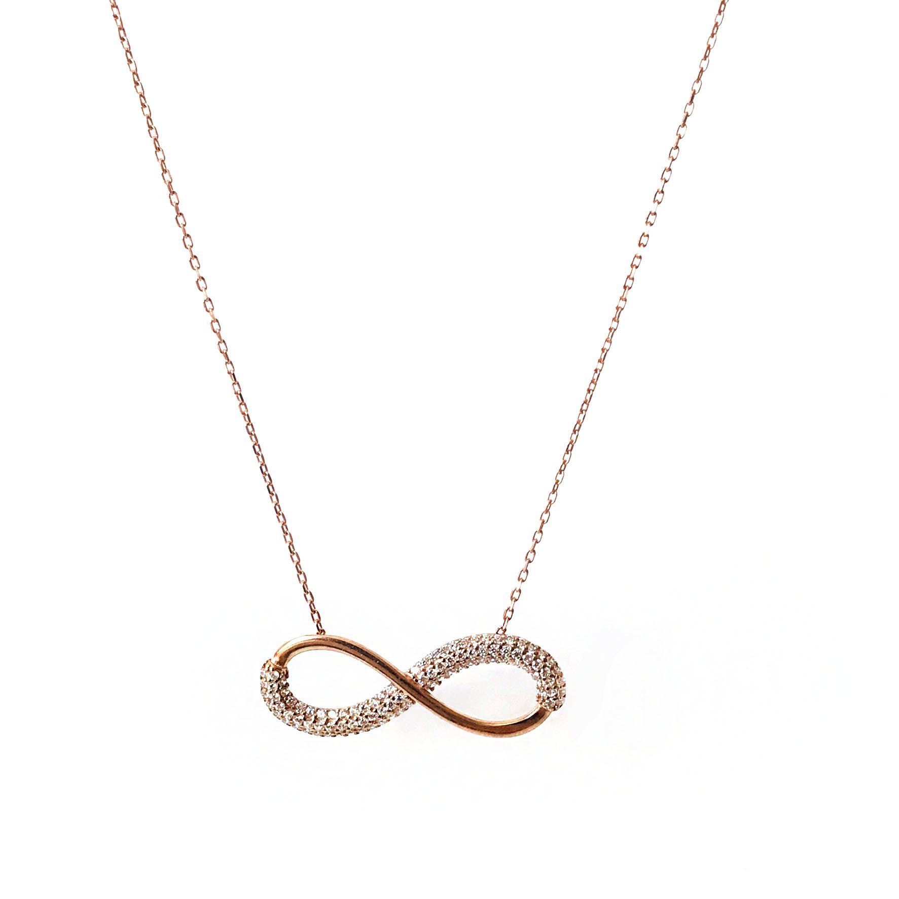 Sonsuzluk Gümüş Kolye