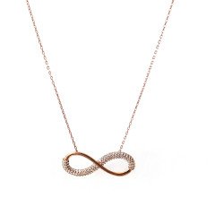 Sonsuzluk Gümüş Kolye