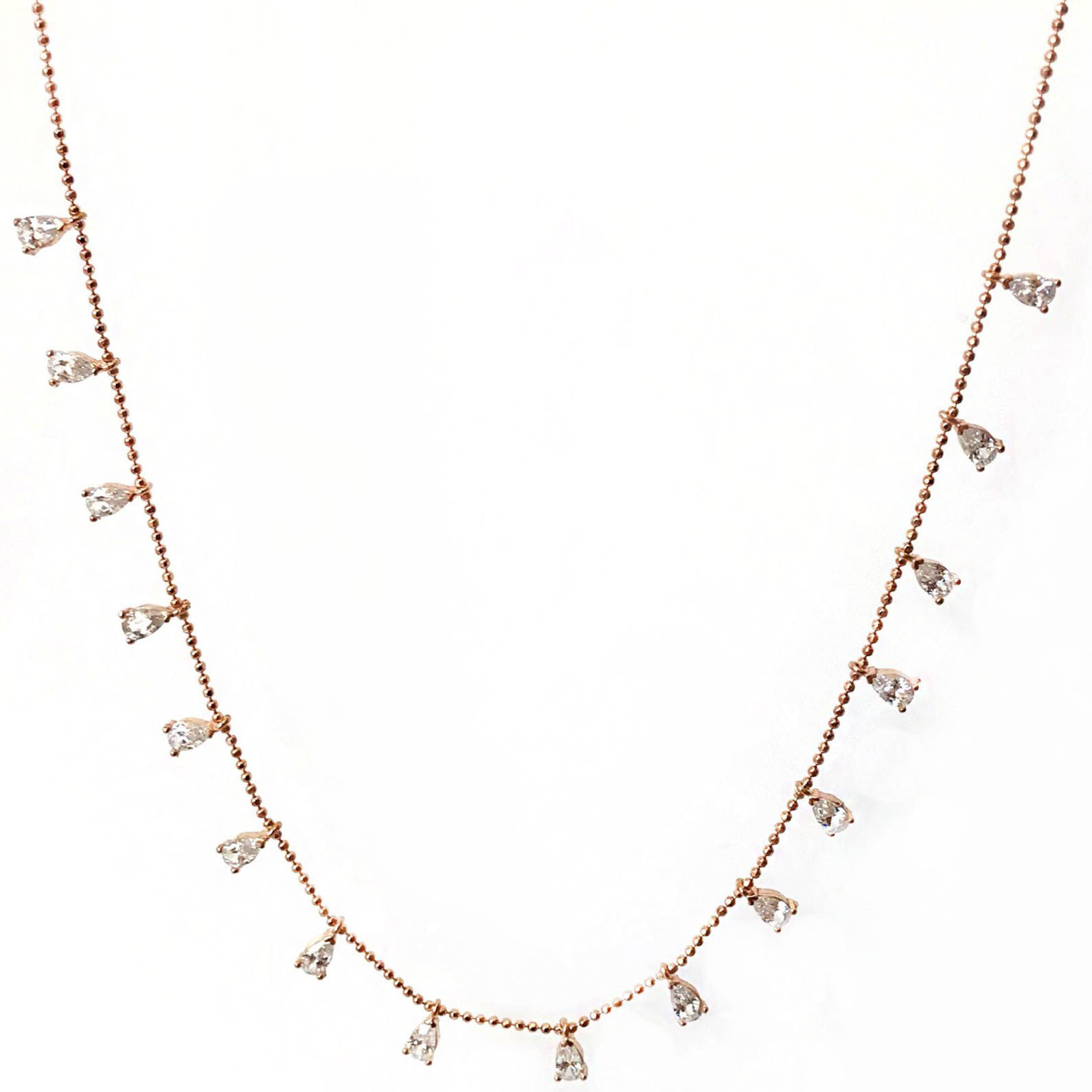 Taşlı Gümüş Kolye