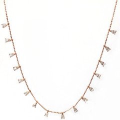 Taşlı Gümüş Kolye