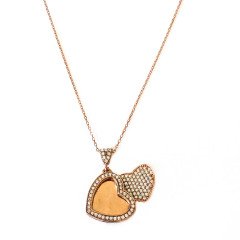 Kalpli Gümüş Kolye