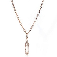 Anahtar Gümüş Kolye