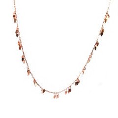 Pullu Gümüş Kolye