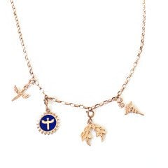 Tasarım Gümüş Kolye