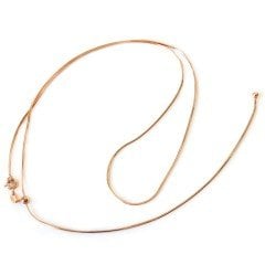 Uzun Yarlanabilir aparatlı Gümüş Kolye