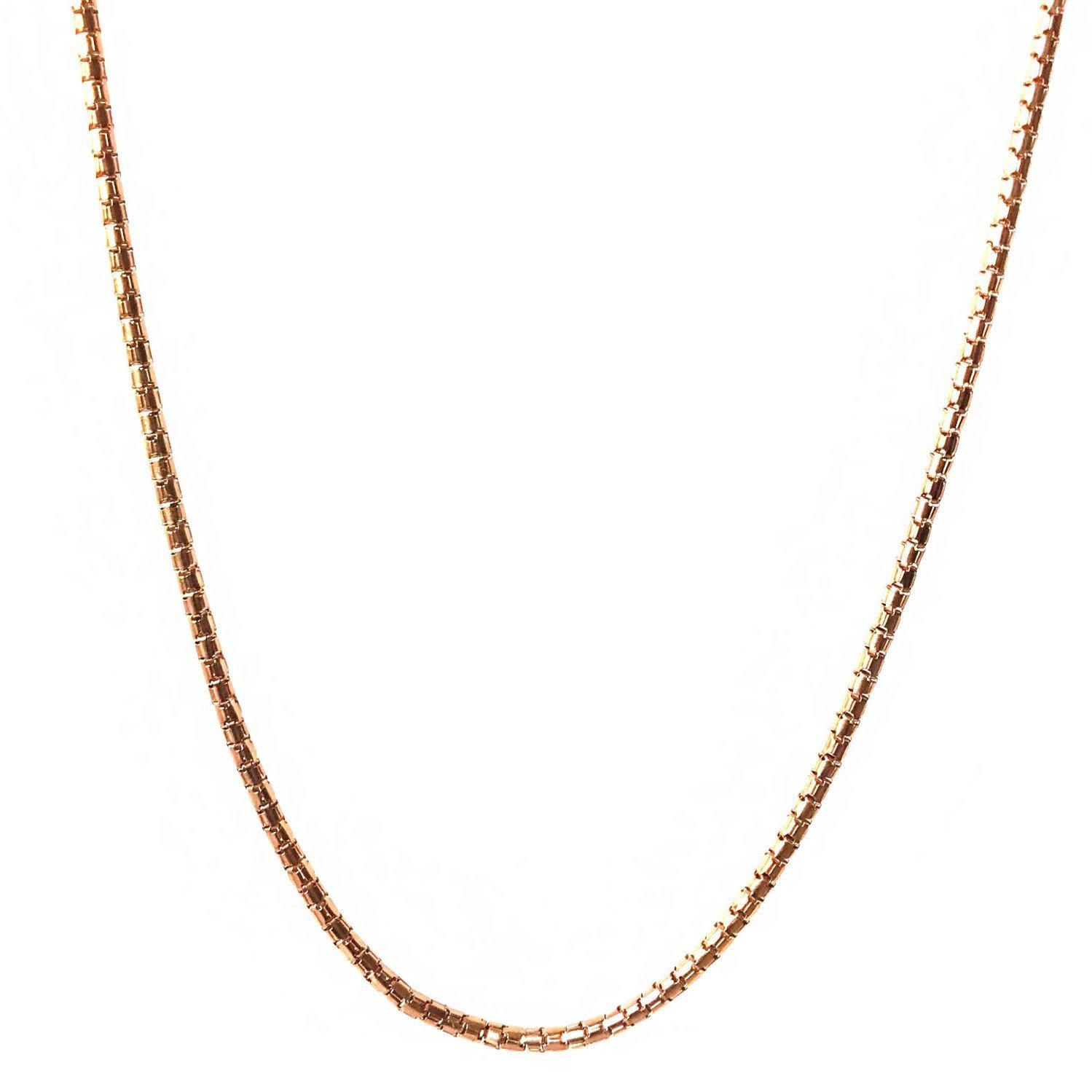 Bölme Detaylı Gümüş Zincir Kolye