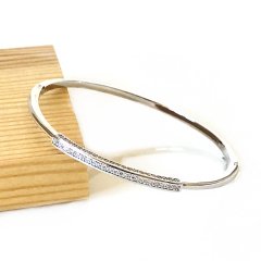 Taşlı Gümüş Bileklik