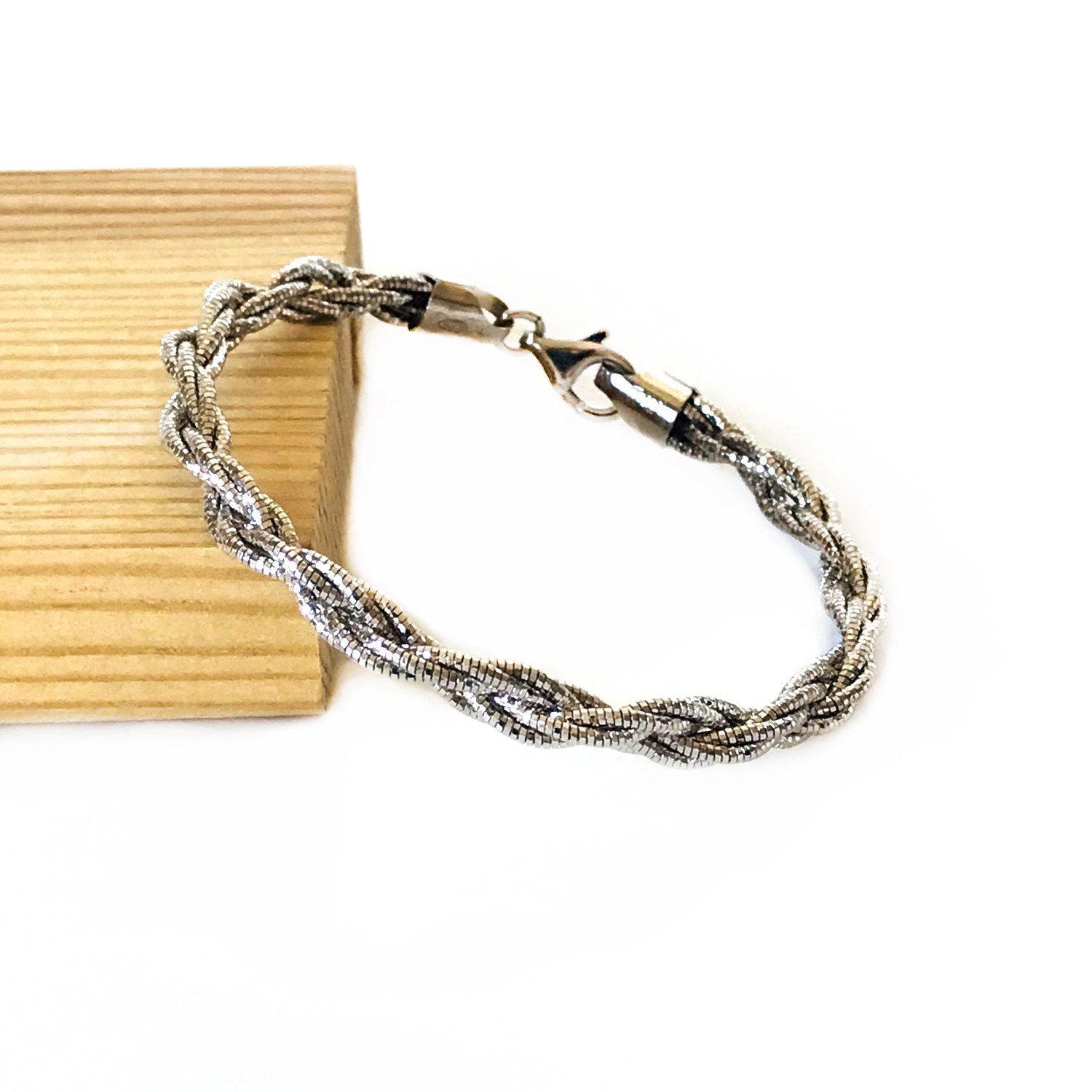 Sarmal ZincirGümüş Bileklik