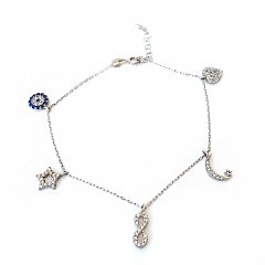 Gümüş Şans Bilekliği