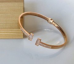 Taşlı Gümüş Bileklik