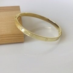 Gümüş Gold Renk Bileklik