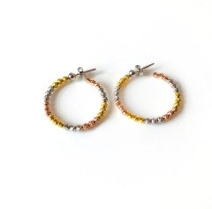 Gümüş Halka Küpe