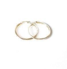 Halka Gümüş Küpe