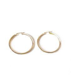 Halka Gümüş Küpe